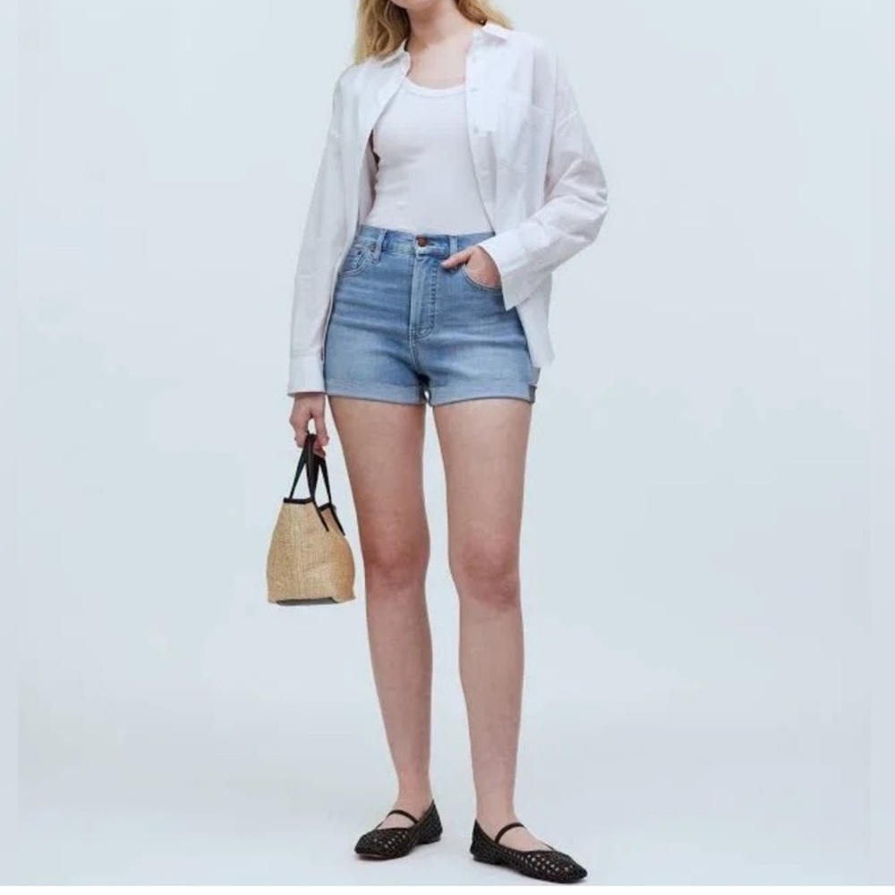 Madewell High Rise Denim shorts